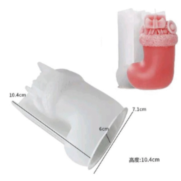 Molde Bota con Regalos