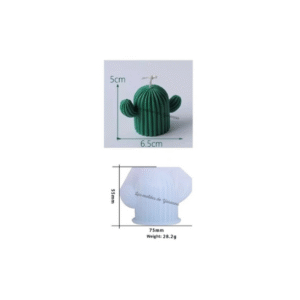 Molde Cactus 3D vela Molde Cactus 3D vela