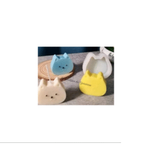 Molde Cara de Gatito Velas Molde Cara de Gatito Velas