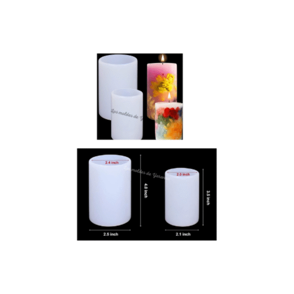 Molde Cilindro 2 piezas