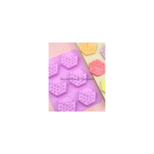 Molde Colmena 6 Cavidades Hexagonal.