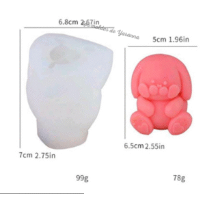 Molde Conejito #2 Orejas Grandes Molde Conejito #2 Orejas Grandes