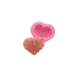 Molde Corazón Vintage. Molde Corazón Vintage.