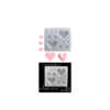 Molde Corazones Varios