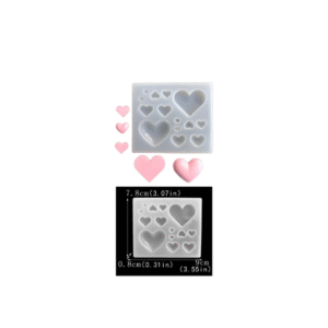 Molde Corazones Varios Molde Corazones Varios