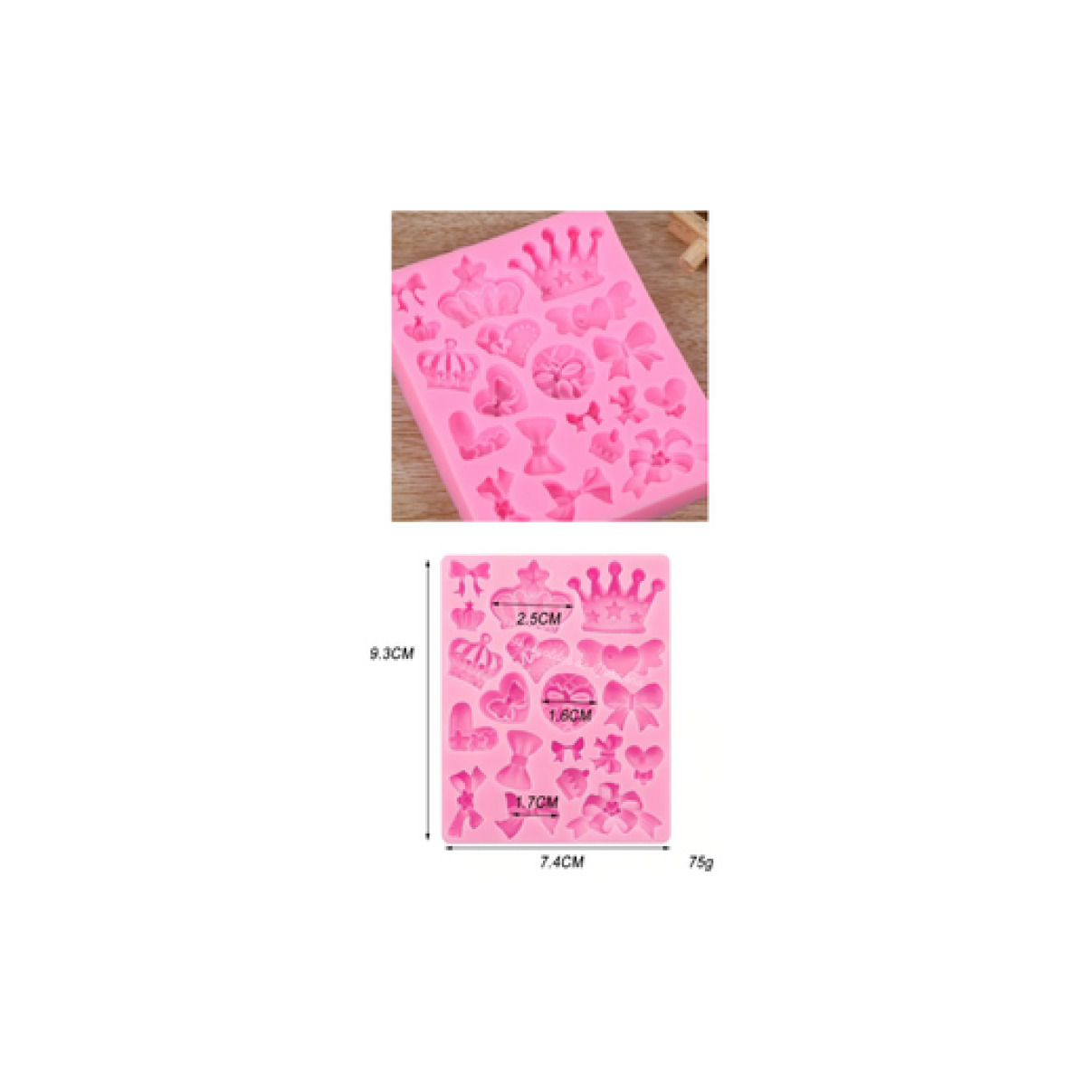 Molde Coronas y Moños