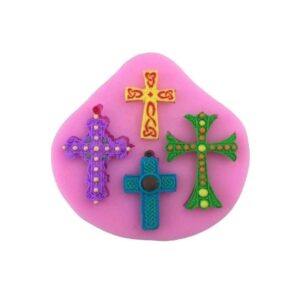 Molde Cruces 4 Cavidades Molde Cruces 4 Cavidades