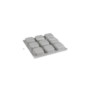 Molde Cuadrados 9 Cavidades. Molde Cuadrados 9 Cavidades.