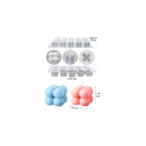 Molde Cuadrados burbujas 15 cavidades. Molde Cuadrados burbujas 15 cavidades.