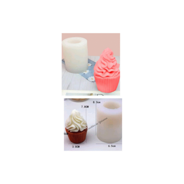 Molde Cupcake 3D