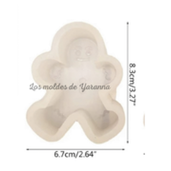Molde de Galleta de Jengibre 2D