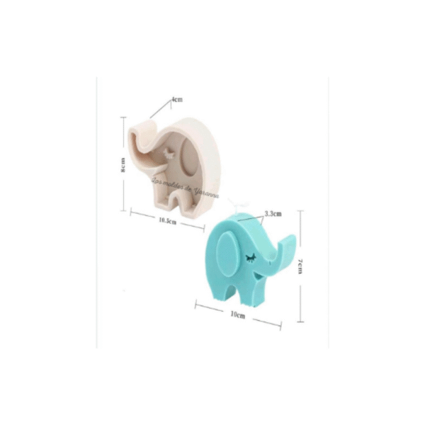 Molde Elefante Vela