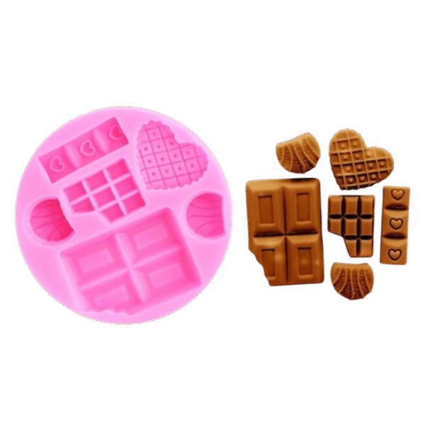 Molde Figuras Galletas de Chocolate Molde Figuras Galletas de Chocolate