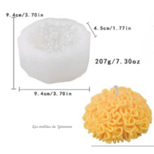 Molde Flor de Cempasuchil Molde Flor de Cempasuchil