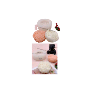 Molde Flor Medianamente Abierta Molde Flor Medianamente Abierta