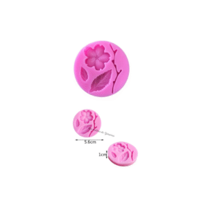 Molde Flor y Hojas Durazno Molde Flor y Hojas Durazno