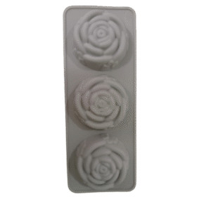 Molde flores 3 cavidades Molde flores 3 cavidades