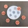 Molde Flores 6 cavidades