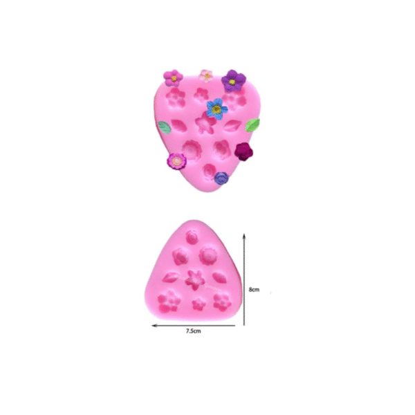 Molde Flores 9 Cavidades