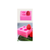 Molde Fresas 4 cavidades