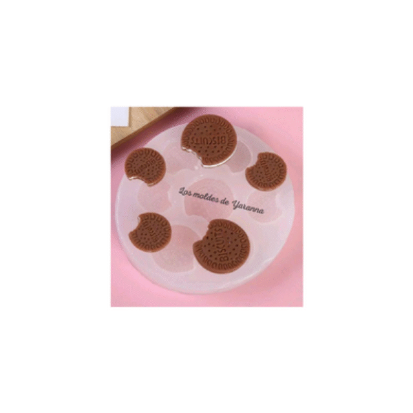 Molde Galletas Oreo 7 cavidades