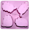 Molde Gato Pusheen 4 cavidades