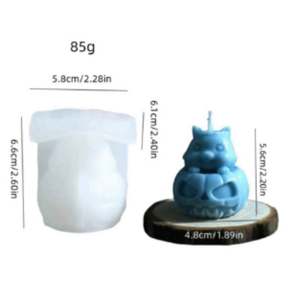 Molde Gato y Calabaza Molde Gato y Calabaza