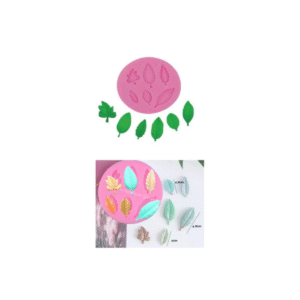 Molde Hojas 6 cavidades Molde Hojas 6 cavidades