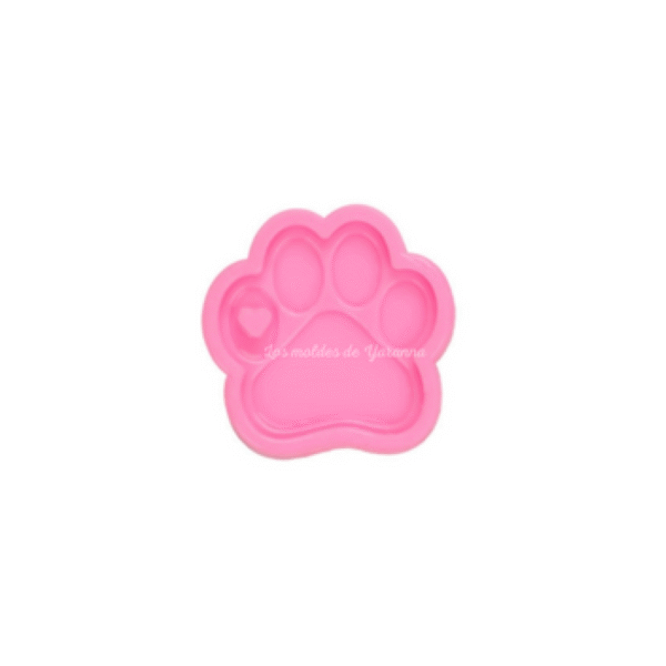 Molde Huella Grande Resina.