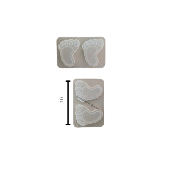 Molde Huellas de Pies #2