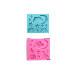 Molde Luna y Estrellas Molde Luna y Estrellas