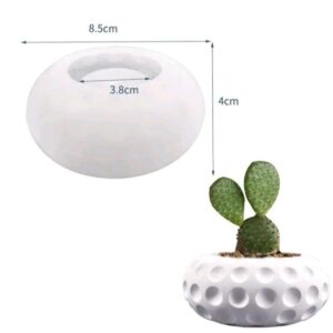 Molde Maceta con Puntos Molde Maceta con Puntos