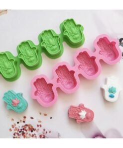 Molde Mano de Fátima 4 cavidades