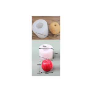 Molde Manzana 3D Molde Manzana 3D