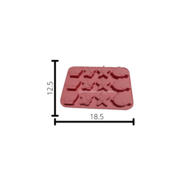 Molde Mar 12 cavidades