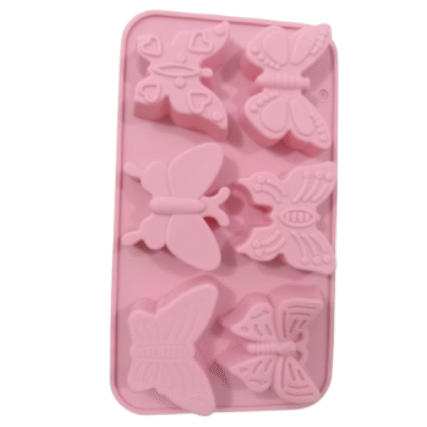 Molde Mariposas 6 cavidades