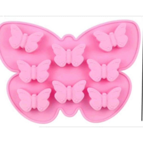 Molde Mariposas 8 cavidades