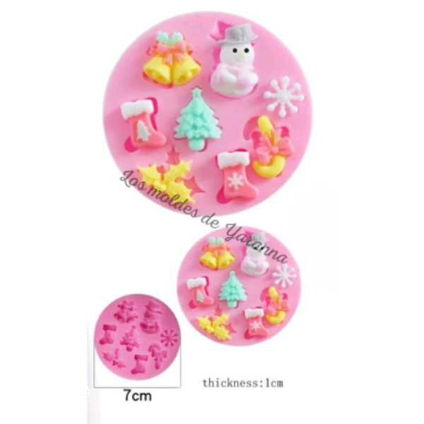 Molde Mini Navideño #8