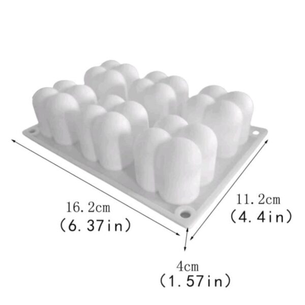 Molde Miniburbujas 6 cavidades Molde Miniburbujas 6 cavidades