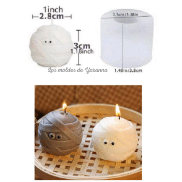 Molde Momia Circular