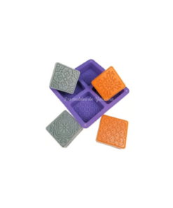 Molde Mosaicos 4 cavidades