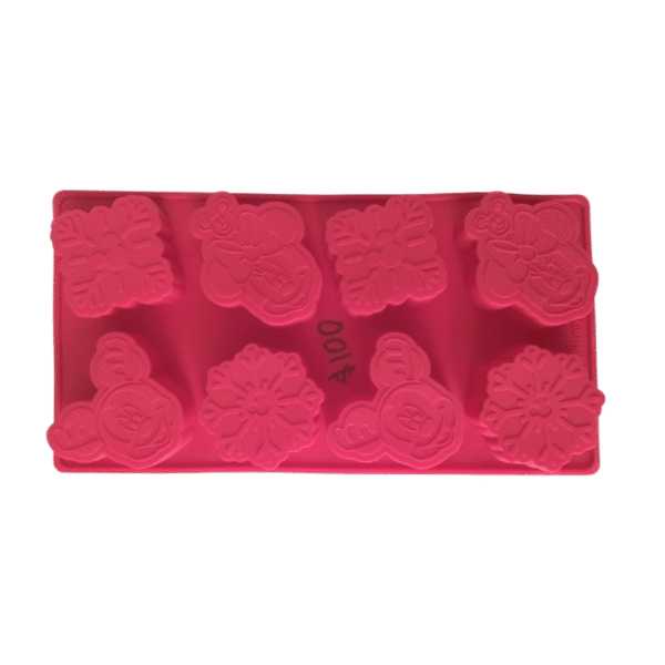 Molde Navidad de Micky y Minnie