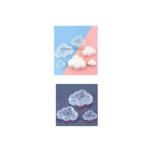 Molde Nubes 3 piezas Molde Nubes 3 piezas