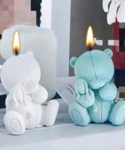 Molde Oso Peluche Vela