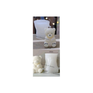 Molde Oso Sentado 3D Molde Oso Sentado 3D