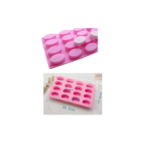 Molde Ovalados 16 cavidades