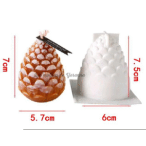 Molde Piña de Navidad Molde Piña de Navidad