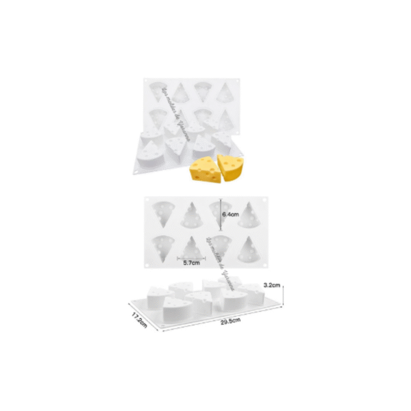 Molde Quesos 6 cavidades