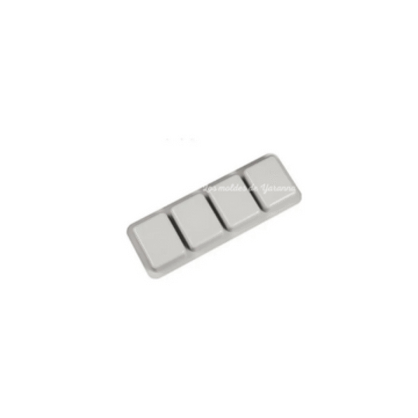 Molde Rectangular 4 Cav