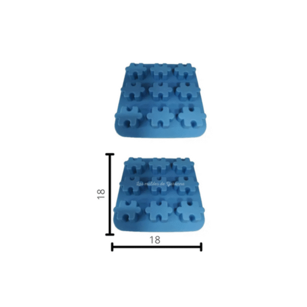 Molde Rompecabezas 9 Cavidades